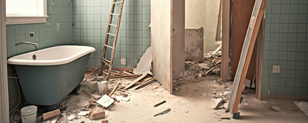 Rénovation d'une salle de bain ancienne